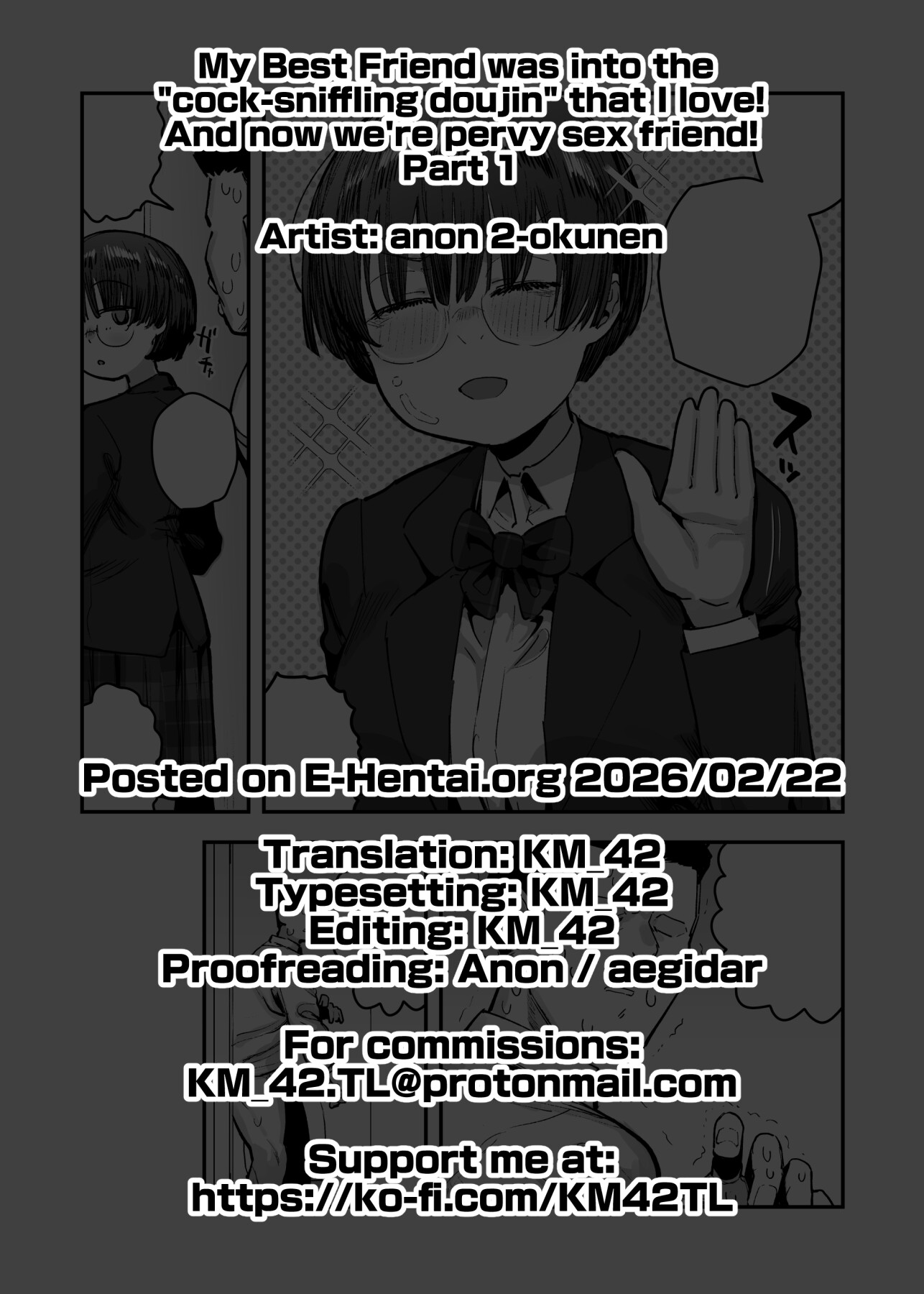 Hentai Manga Comic-My best friend was into the "cock-sniffing doujin" that I love! And now we're pervy sex friends!-Chapter 1-121